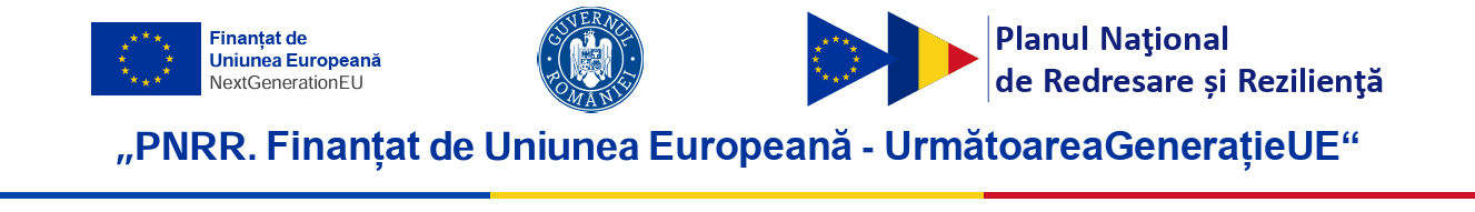 PNRR – Finanțat de Uniunea Europeană – NextGenerationEU